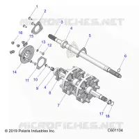 DRIVE TRAIN, JACKSHAFT AND ALBERO DI TRASMISSIONE