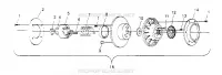 FRIZIONE DRIVEN WIDETRAK GT 0952061 and  EUROPEAN WIDETRAK GT E952061 (4928962896C003)