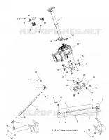 STEERING, STERZO POST ASM.