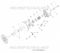 TRASMISSIONE, PRIMARY CLUTCH