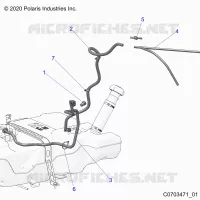 SISTEMA DI ALIMENTAZIONE CARBURANTE, LINES, STD.