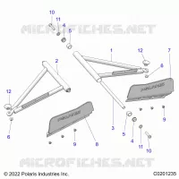 SUSPENSION, A-ARM AND PAVONEGGIARSI MOUNTING