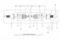 DRIVE TRAIN, DRIVE POSTERIORE ALBERO