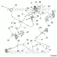 LINEE FRENO AND MASTER CYLINDER