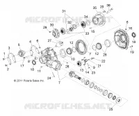 TRASMISSIONE, SCATOLA DEGLI INGRANAGGI, DIFFERENZIALE, INTERNAL COMPONENTS