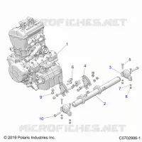 MOTORE, MOUNTING &amp; LONG BLOCK