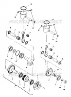 PISTONE AND ALBERO MOTORE 400 (4916781678025A)