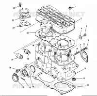 CILINDRO WIDETRAK LX 0962064 AND EUROPEAN WIDETRAK LX E962064 (4931643164C009)