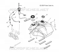 SISTEMA DI ALIMENTAZIONE CARBURANTE, CARBURANTE TANK and CARBURANTE LINES