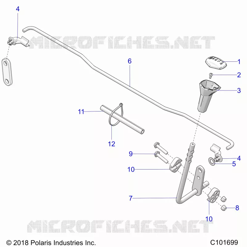 TRASMISSIONE, GEAR SELECTOR