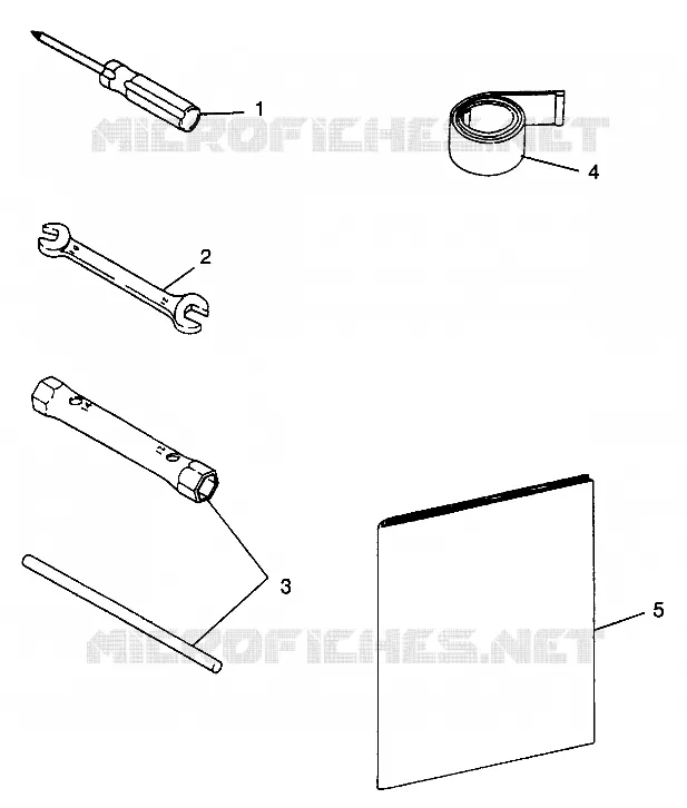 KIT DI STRUMENTI ULTRA TOURING 0975378 and EUROPEAN ULTRA TOURING E975378 (4938133813D007)