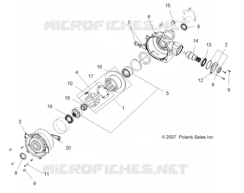 ANTERIORE SCATOLA INGRANAGGI (4X4)(DEMAND DRIVE)