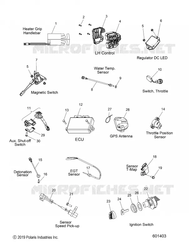 ELETTRICO, SWITCHES, SENSORS AND COMPONENTS
