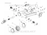 TELAIO, REAR SWING ARM