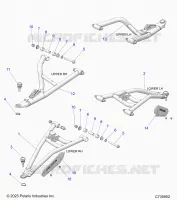 SOSPENSIONI ANTERIORI CONTROL ARMS