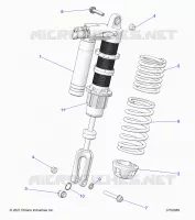 SUSPENSION, SHOCK ANTERIORE MOUNTING, STANDARD/PREMIUM