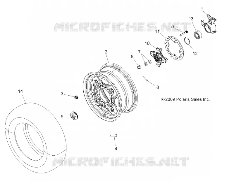 RUOTE, FRONT and HUB