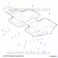 TELAIO, SKID PLATES