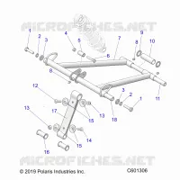 SUSPENSION, ANTERIORE COPPIA ARM