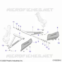 SUSPENSION, A-ARM AND PAVONEGGIARSI MOUNTING