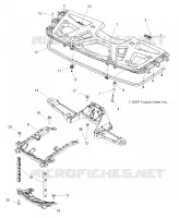 RACK ANTERIORE and SUPPORTS