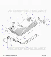 SISTEMA DI ALIMENTAZIONE CARBURANTE, FUEL TANK ASM.