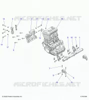 MOTORE, MOUNTING &amp; LONG BLOCK