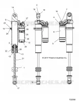 SOSPENSIONE POSTERIORE SHOCK INTERNALS