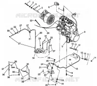 MONTAGGIO DEL MOTORE 440 XCR SP 0941660 (4927082708025A)