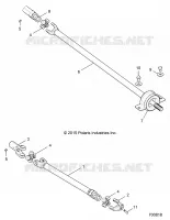 DRIVE TRAIN, FRONT PROP ALBERO