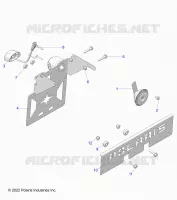ELETTRICO, HORN, AND LICENSE PLATE LIGHT
