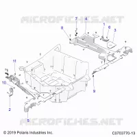 CARROZZERIA POSTERIORE RACK, MOUNTING