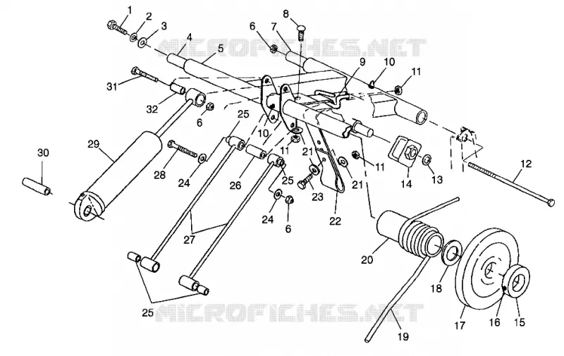 POSTERIORE COPPIA ARM Storm 0975782, Storm S.E. H975782, European Storm S.E. E975 (4937823782C004)