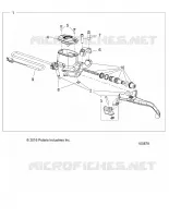 BRAKES, FRONT BRAKE LEVER AND CILINDRO PRINCIPALE