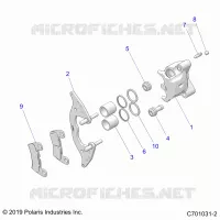FRENO ANTERIORE CALIPER