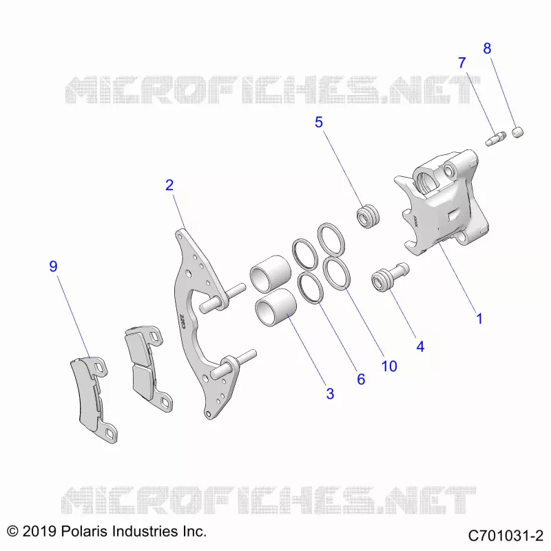 FRENO ANTERIORE CALIPER