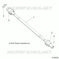 TRASMISSIONE, REAR PROP SHAFT