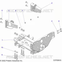 TELAIO, MOUNTING, FRONT GEARCASE