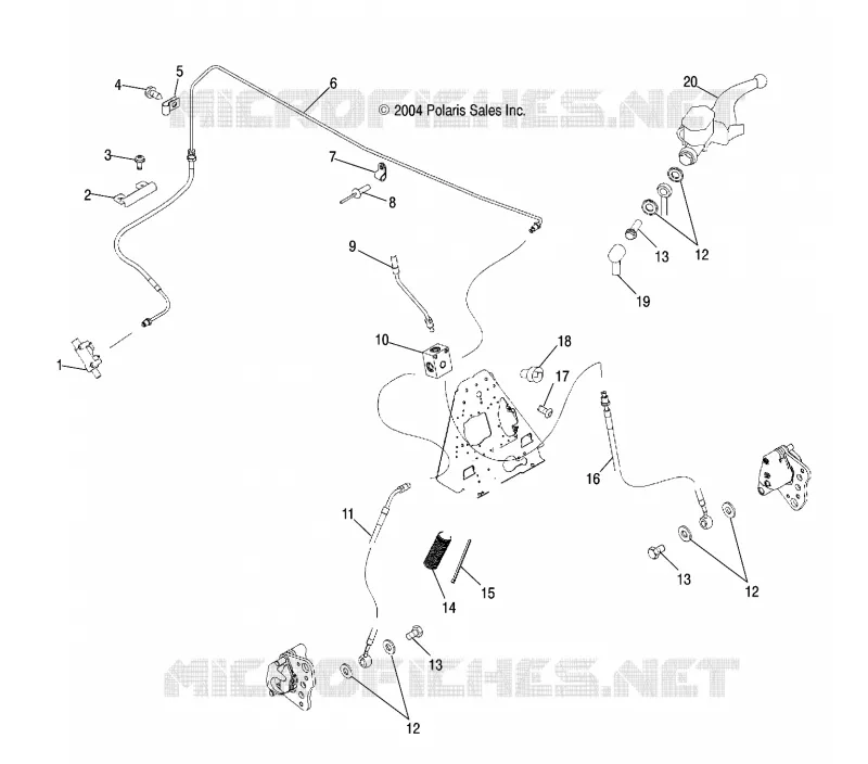 CONTROLLI-CILINDRO PRINCIPALE/FRENO LINE