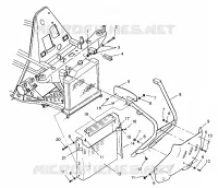 PARAURTI ANTERIORE   SCUDI Scrambler W967840 (4935823582A007)