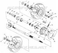 TRAZIONE POSTERIORE Sportsman 4x4 W968040 (4935943594C006)