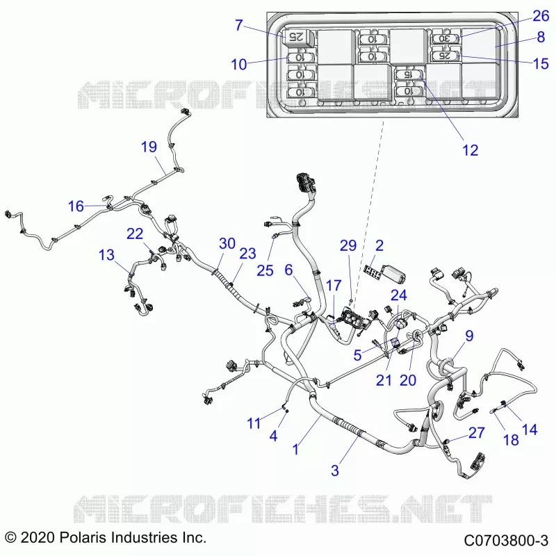 ELETTRICO, WIRE HARNESS