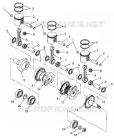 PISTONEEE   ALBERO MOTORE XLT TOURING  0973357 AND EUROPEAN XLT TOURING  E97335 (4937723772C009)