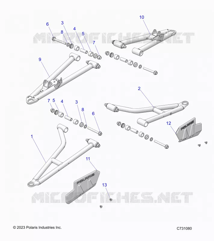 SOSPENSIONI ANTERIORI CONTROL ARMS