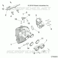 ENGINE, INTAKE AND CORPO FARFALLATO