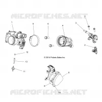 ENGINE, CORPO FARFALLATO AND FUEL RAIL