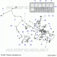ELETTRICO, MAIN WIRE HARNESS