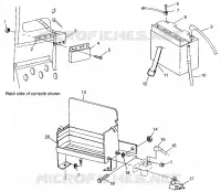 BATTERIA BOX WIDETRAK LX 0972065 and  EUROPEAN WIDETRAK LX E972065 (4938223822B013)