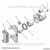 BRAKES, PINZA POSTERIORE