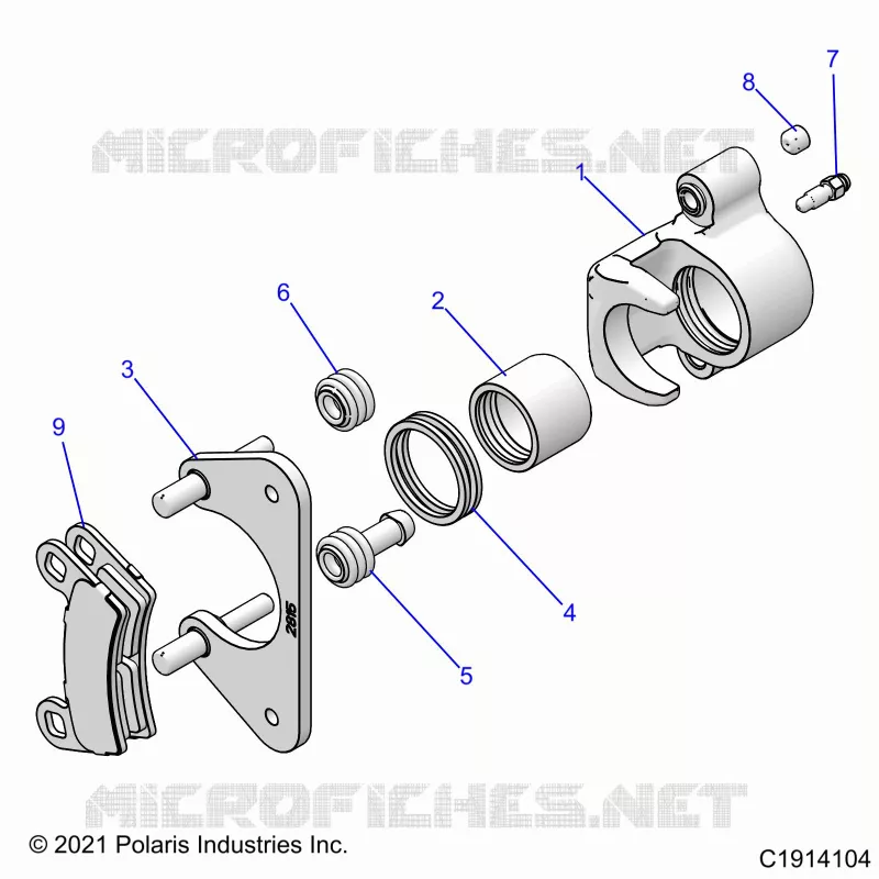 BRAKES, PINZA POSTERIORE